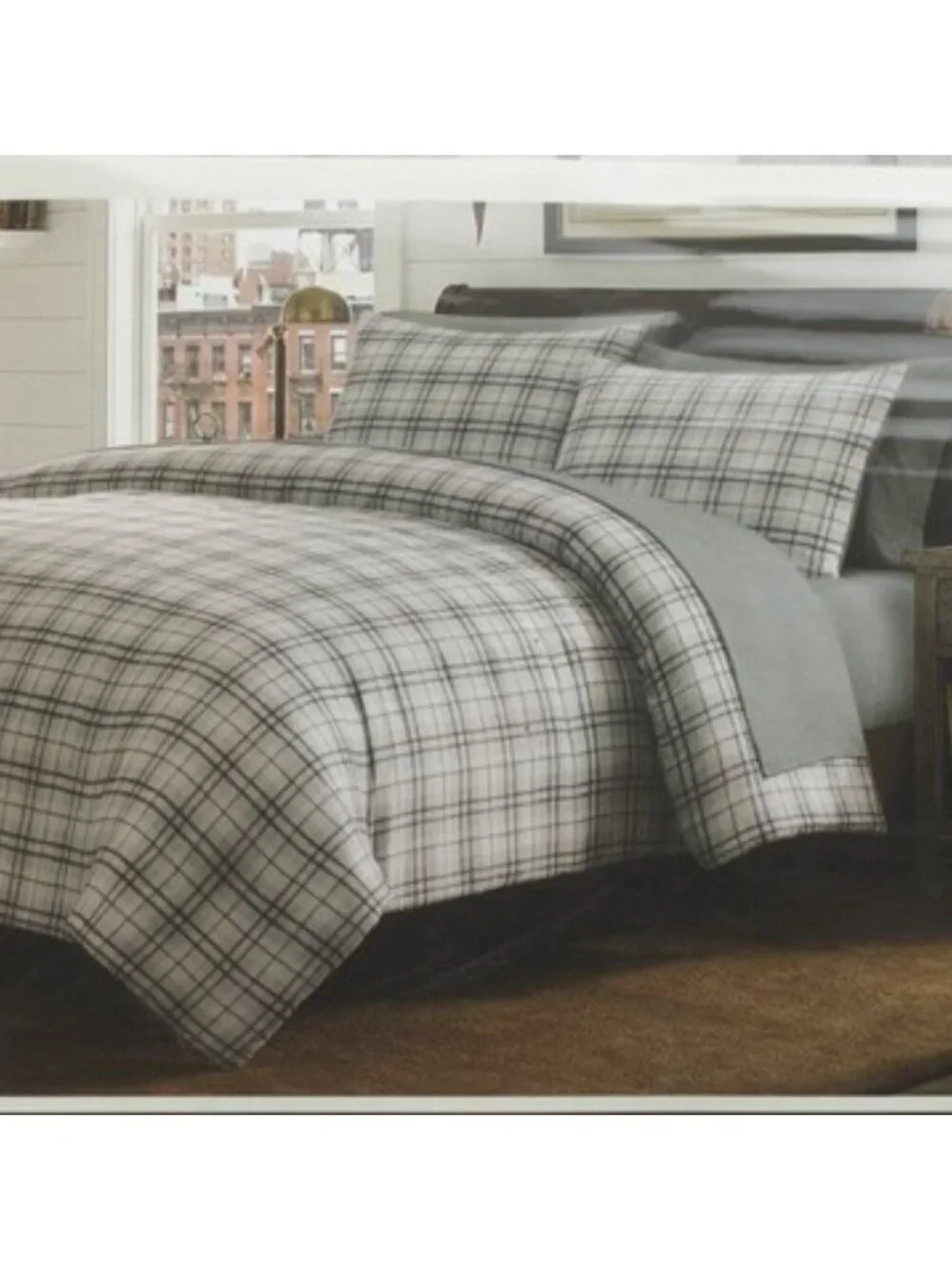 EASTWOOD Plaid Multipiece Comforter Set